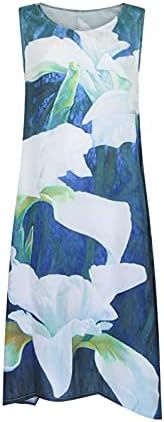 Vestido de verão para mulheres 2023 o-pescoço sem mangas chiffon cardigan impressão floral vestido longo flowy duas peças conjunto maxi vestido