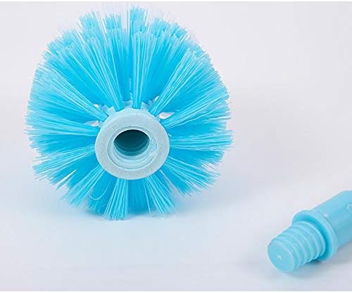 Escova de vaso sanitário meilishuang, escova de higiene longa, pincel de escova de bola redonda de aço inoxidável, pincel de