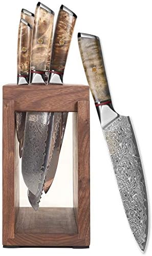 Kitchen Damascus Knife Set