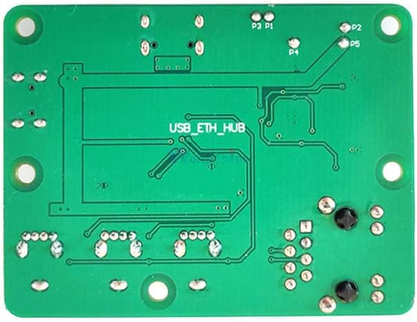 Conselho de expansão USB para Ethernet para Raspberry Pi Zero Hub Adapter 3 Interface Ethernet USB 10/100Mbps com auto-recuperação