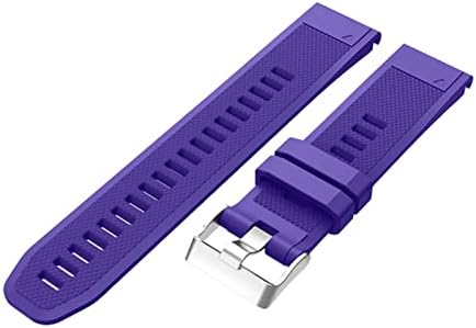 Egsdse Sport Silicone Watch Band Pulp Screp para Garmin Fenix ​​6x 6 6s Pro 5x 5 5s mais 3 3hr 20 22 26mm EasyFit Raple Rellert