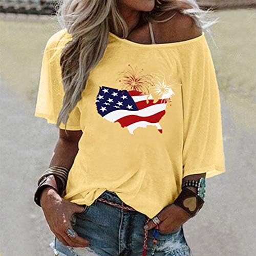 Aodong top para mulheres casul, letra impressa a manga curta solta camiseta o de pescoço blusas casuais de verão tops de túnica