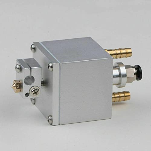 1 x 3d Impressora de metal Chimera Switcher HOTEND Dual cor Extrusora de cabeça única de 0,4 mm para filamento de 1,75 mm