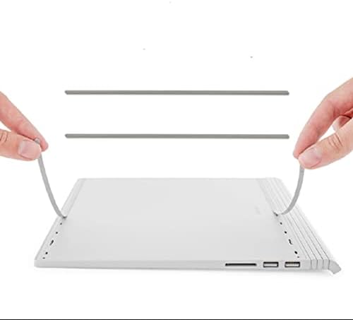Wesappinc Silicone Rubber não deslize tiras de pés de pára-choques Substituição para o Laptop de Livro de Surface Microsoft