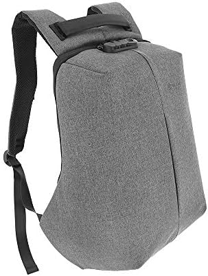 Mochila Laptop V2 Anti-roubo de Tellur, até 15,6 , porta de carregamento USB, cifra de cadeado de segurança, repelente de água