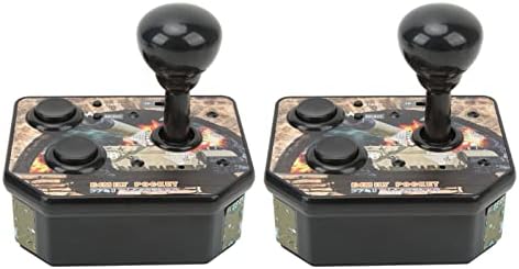 FDIT Portátil Double Players Controller de jogo Handheld Double Joystick Gaming System Game Console para crianças, adultos