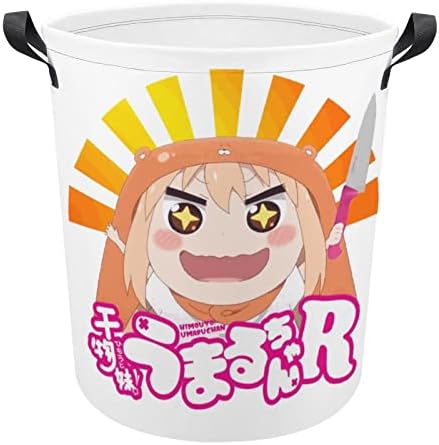 Himouto Umaru-chan cesta de lavanderia dobrável Testal cesto lacunas acolchoadas Cestas