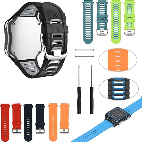 EEOMOIK Silicone Smart Watch Band Band tapas de substituição para Garmin Forerunner 920xt 920 XT Pulseira Running Swim Sport