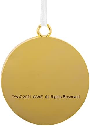 Hallmark WWE Logo Premium Christmas Ornament, metal