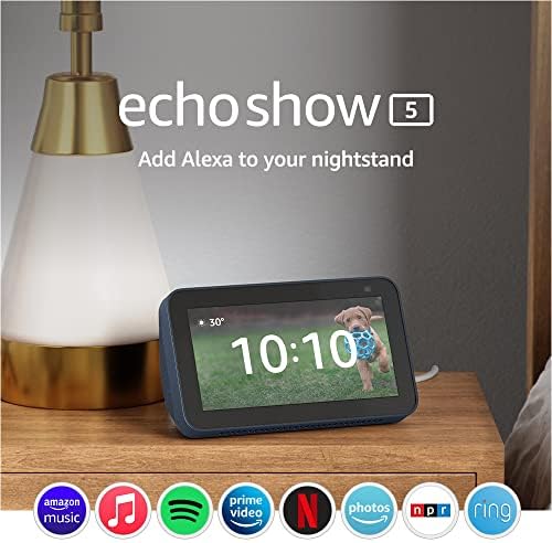 Echo Show 5 | Exibição inteligente com Alexa e 2 MP Câmera | Blue do mar profundo