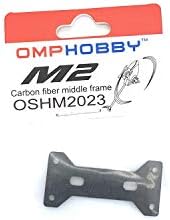Omphobby m2 peças de helicóptero de fibra de carbono quadro médio Oshm2023 Substituição original para OMP Hobby M2 Explore/M2 V2