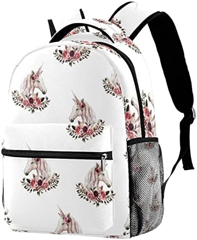 Aquarela Butterfly Butterfly School School Classic Backpack Rucksack para mulheres adolescentes