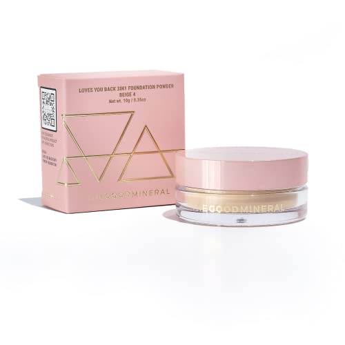 O bom mineral ama-back 3in1 Mineral Powder Foundation | Projetado para a pele sensível à acne.