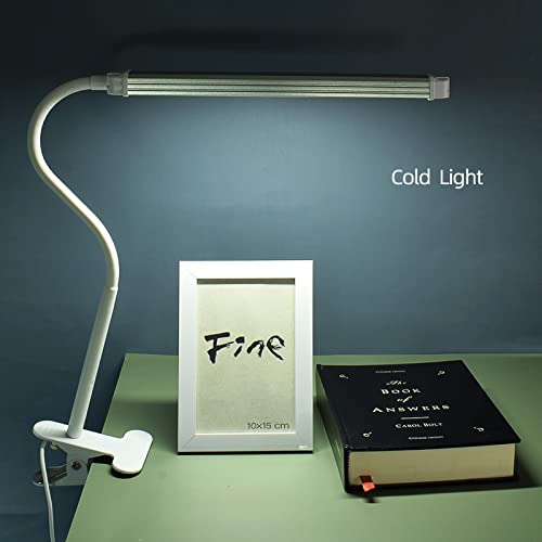 Layhou Clip-On Desk Lamp para tatuagem Reading de unhas de beleza lâmpada de mesa Lâmpada para olhos LED LED LUZ Bendable Lâmpada de