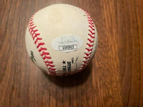 Ernie Banks Chicago Cubs Single Signed Baseball JSA - Bolalls autografados