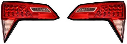 Novo par de luzes traseiras internas rarefelétricas compatíveis com Honda HR-V HO2802110 34150-T7S-A01 34155T7SA01 34150T7SA01 HO2803110 34155-T7S-A01