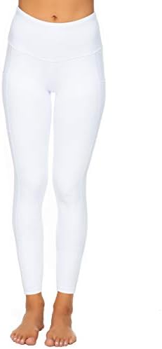 Calças de ioga de Kcutteyg para mulheres com bolsos de alta cintura de cintura