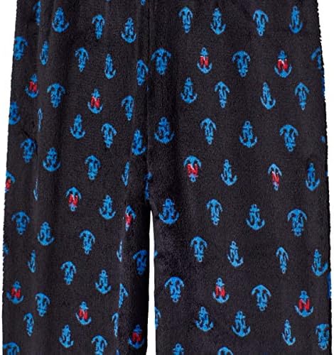 Calça de pijama de garotos nautica e camisa de lã de lã Conjuntos de camisa de 2 peças de veludo de veludo moletom
