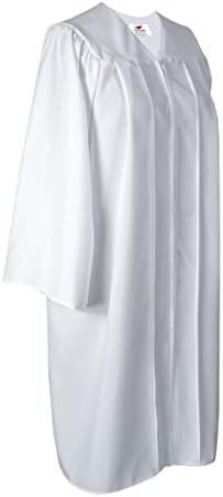 MyGradday Unissex Matte Robes para vestido de graduação, manto de coral para igreja, túnica de púlpito e pastor e figurinos