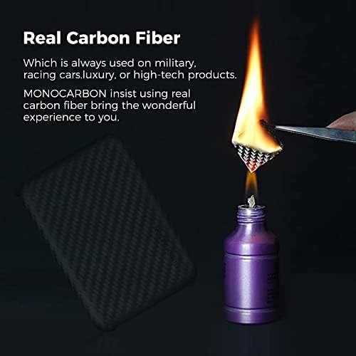 Caso de fibra de carbono real de monocarbono compatível com a bateria MagSafe, tampa esbanjeira à prova de choques, esbelta, capa