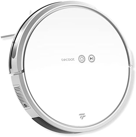 Tecbot S1 Robot Vacuum Cleaner, branco; Aspirador inteligente e esfregamento; 1800PA sucção; 25W; 14.4V; Navegação no