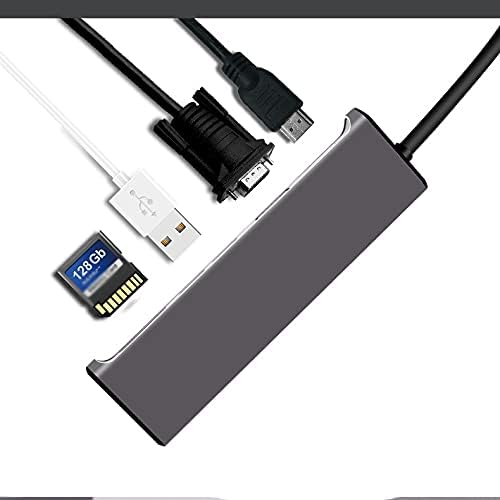 CHYSP DOCKKING Station Expansion Notebook Type-C Docking Station Expanda o Adaptador USB Conversor de telefone celular