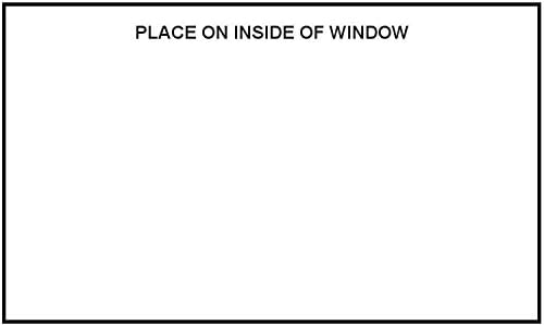 Maco Press, Inc. American Flag Vinyl Decals - Casa interna, carro ou caminhão Uso para pára -brisa, janela traseira ou vidro