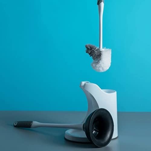 escova de escova de vaso sanitário pincel e suporte do vaso sanitário escova de vaso sanitário com pincel com combinação