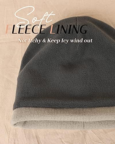 Chapéus de gorro de furtalk para homens homens lã alinhados chapéus de inverno gorros femininos macios para o inverno