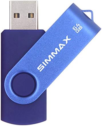 SIMMAX 32GB Memory Stick Stick USB 2.0 Flash drives giration thumb acrive caneta acionador de caneta