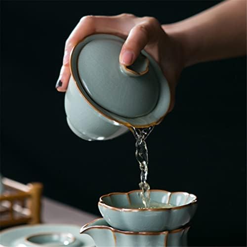 Wionc House Housed Tea Cup Sala de estar Cerâmica Cerâmica Ceramony Ceramony Presente Copa de Teaware Tea Bowl Bowl