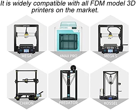Materiais de impressão 3D DAMI 3D Filamento de impressora 3D 1,75 mm ABS para precisão dimensional da impressora 3D +/- 0,02mm 1kg
