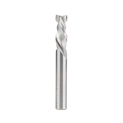 Ferramenta Amana - 46395 CNC Solid Carbide Mortise Compressão Espiral 3/8 dia x 1-1/16 x 3/8 sha