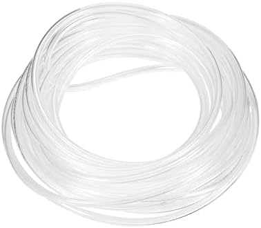 Tubos de PVC transparente de rebocador Tubo de plástico flexível, [para transferência de água da bomba, tanque de peixe, aquário] - 5mmx7mm/10m
