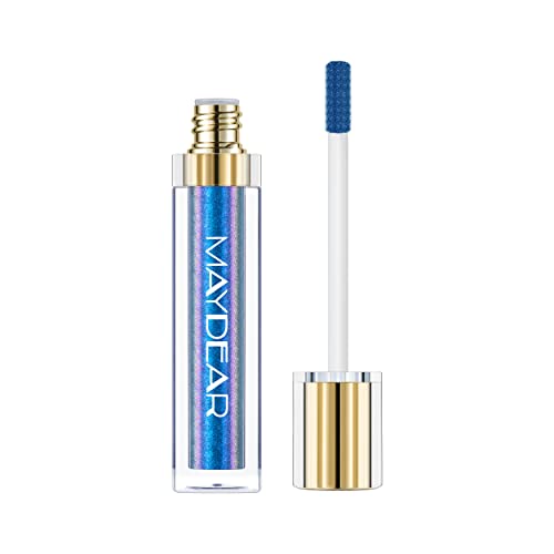 Maydear Chameleon Lipstick, Longa duradoura à prova d'água Diamond Shimmer Lip Lip Gloss for Women Girls Makeup Kit -