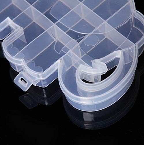 ANNCUS 20*13*2,5 cm Caixa de armazenamento de elefantes de desenho animado Caspa de jóias de plástico de plástico Caixa de