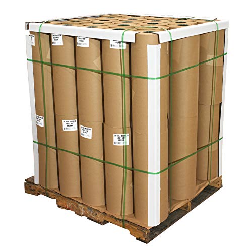 Protetores de borda de envio de Caja, CASED.225, 3 x 3 x 12 , branco, 120/estojo