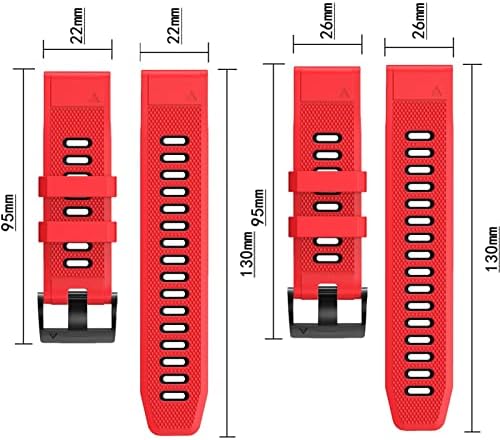 Modband Smart Silicone Substacement Strap for Garmin Fenix ​​7 7x Forerunner 935 Mk1 Pulseira 22 26mm Watch Band