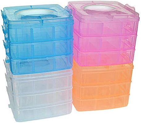 Caixa de armazenamento Akimpe dobrável Cubos Grandes Cubos colapsáveis ​​Cestos de cesta de tecido Bins Bins com alças duplas para