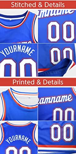 Menina de basquete juvenil de homens personalizados Surfos uniformes 90s Hip Hop costurados ou nomes impresso Número