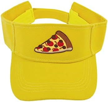 Gravity Threads Men's Pizza Boy Yellow Visor