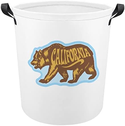 California Bear grande cesto de lavander