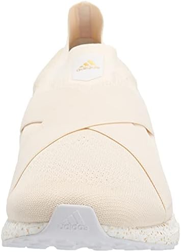 Adidas Women's UltraBoost 5.0 Running Shoe, Wonder White White/Gold Metallic/White, 9