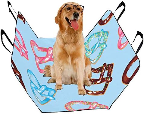Enevotx Cachorro da capa do assento de cachorro personalizado design quente impressão criativa impressão de carros de assento de carro para cães impermeabilizada não deslizamento durável Pet para cã