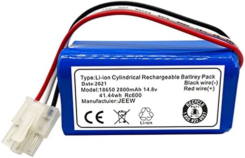 Bateria de substituição de 14.4V, bateria de íons de lítio-compatível com iClebo Arte YCR-M05 POP YCR-M05-P SMART YCR-M04-1 SMART