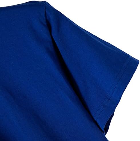 Camiseta de esportes casuais femininos Use Blue Consciência Mês Camisa Tops de enfermagem Manga curta