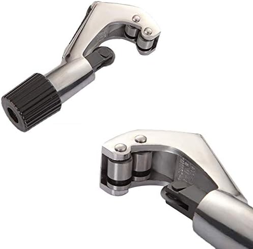 Cortador de cortador de tubo Houkr, espiral, para PVC/cobre/tubo de plástico/metal, com uma lâmina substituível.