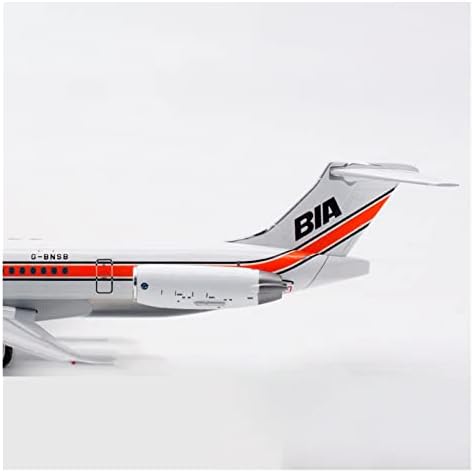 Apliqe Aircraft Models 1: 200 para a British Airways McDonnell Road MD-83 G-BNSB Scale Aircraft Model Collection Gift Graphic Display