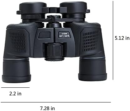 83QO66 12 x 45 binóculos para adultos de alta definição Binoculares de grande campo de visão para observação de pássaros,