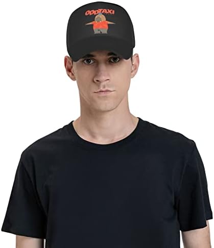 Anime Odd Taxi Baseball Cap moda Chapéus de caminhão ajustável Caps Snapback para homens Mulheres adolescentes pretos